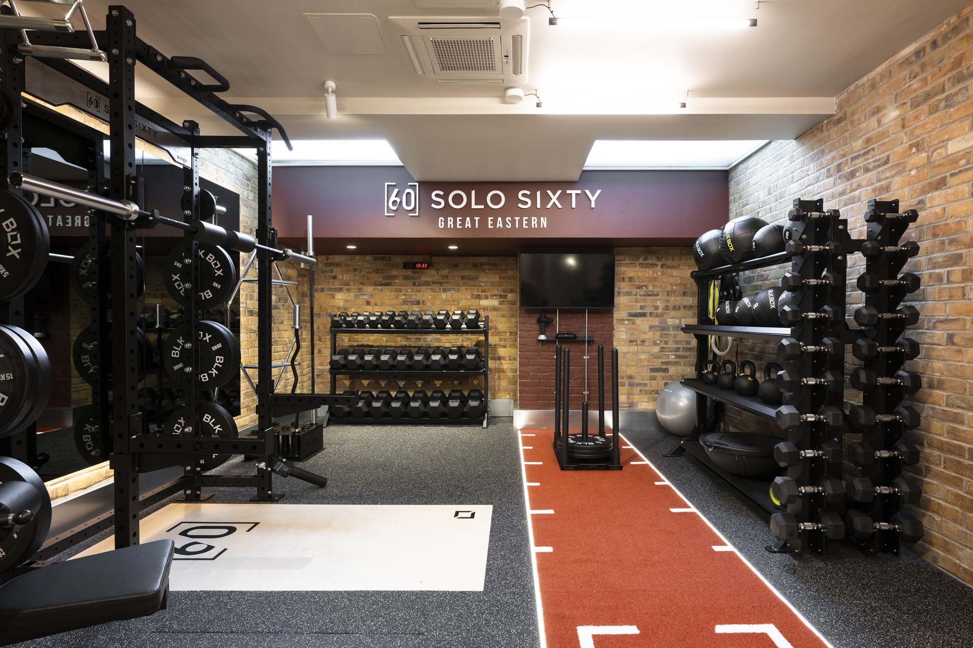 Fitness studio interior